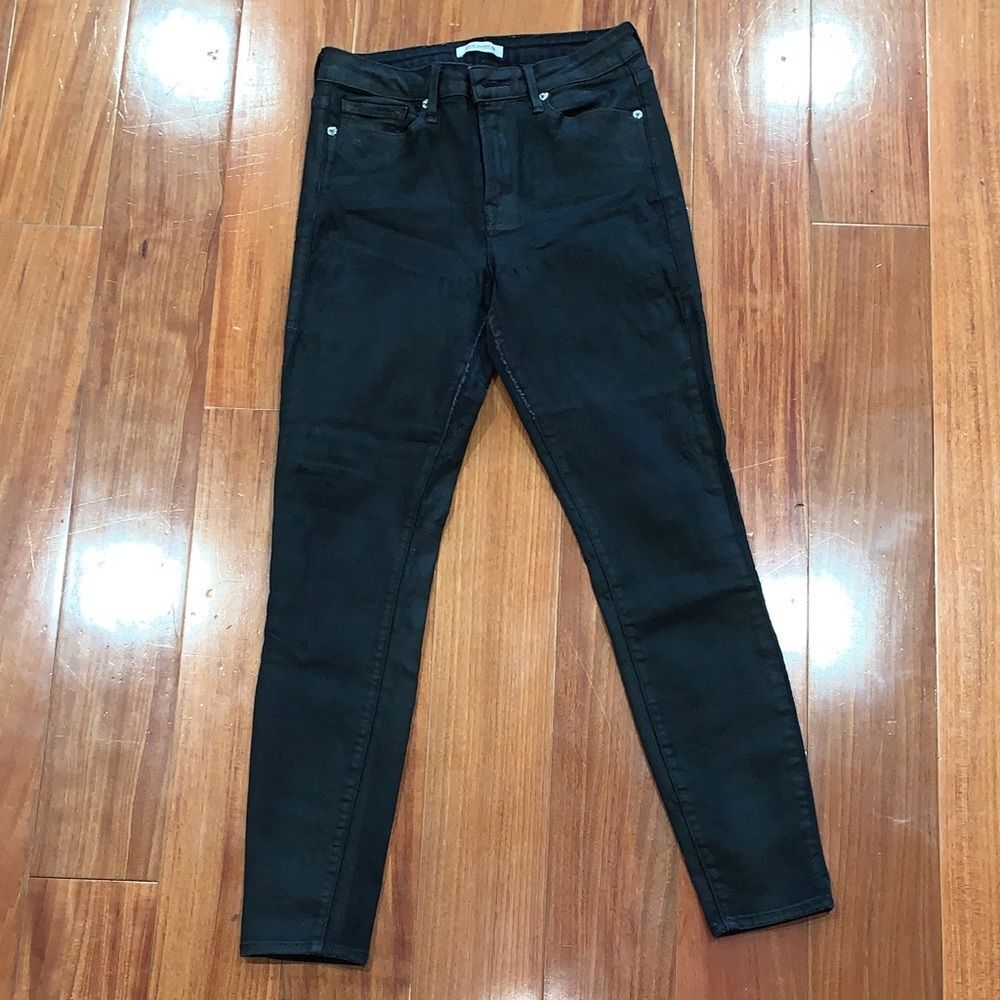 Good American Jet Black Skinny Jeans